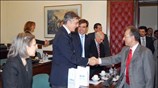 Ο πρόεδρος της Βουλής Δημήτρης Σιούφας συναντήθηκε με τους Έλληνες Ευρωβουλευτές, σήμερα ...