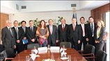 Παρουσία του υφυπουργού Οικονομίας & Οικονομικών Γιώργου Παπαθανασίου (στο κέντρο) συνεδρίασε σήμερα, ...