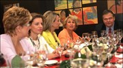 Ο Ευάγγελος Βενιζέλος παρέθεσε γεύμα σε γυναίκες μέλη του Εθνικού Συμβουλίου του ...