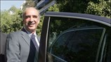 Ο υπουργός Εθνικής ¶μυνας Βαγγέλης Μεϊμαράκης κατά την έξοδο του από το ...