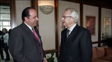Ο υπουργός Δικαιοσύνης Σωτήρης Χατζηγάκης συναντήθηκε με τον υπουργό Δικαιοσύνης και Δημόσιας ...