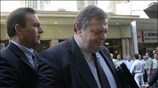 Ο Ευάγγελος Βενιζέλος φθάνει στα κεντρικά γραφεία του ΠΑΣΟΚ για τη συνεδρίαση ...