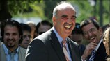 Ο υπουργός ¶μυνας Βαγγέλης Μεϊμαράκης εξέρχεται από το Μέγαρο Μαξίμου μετά τη ...