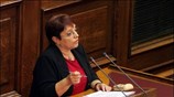 Την έντονη αντίθεσή της στην αλλαγή του εκλογικού νόμου που προανήγγειλε ο ...