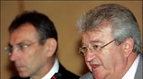 Ο επίτροπος της Ευρωπαικής Επιτροπής Αντρις Πίμπαλγκς, αρμόδιος για θέματα ενέργειας και ...