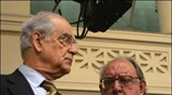 Ο Θεόδωρος Πάγκαλος και ο Απόστολος Κακλαμάνης στη συνεδρίαση της Κοινοβουλευτικής Ομάδας ...