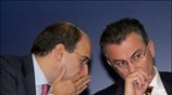 Ο υπουργός Επικρατείας Θεόδωρος Ρουσόπουλος και ο υπουργούς Μεταφορών & Επικοινωνιών Κωστής ...