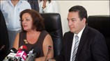 Η απερχόμενη υπουργός Παιδείας Μαριέτα Γιαννάκου και ο νέος υπουργός Ευριπίδης Στυλιανίδης, ...
