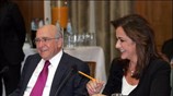 Ο ΥΠΕΧΩΔΕ Γιώργος Σουφλιάς και η ΥΠΕΞ Ντόρα Μπακογιάννη, στην πρώτη συνεδρίαση ...