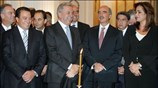 Ορκίστηκε η νέα κυβέρνηση στο Προεδρικό Μέγαρο. ...