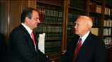Ο πρωθυπουργός μετέβη στο Προεδρικό Μέγαρο προκειμένου να πάρει την εντολή σχηματισμού ...