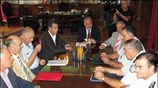 Ο υπουργός Μακεδονίας Θράκης Γιώργος Καλαντζής συναντήθηκε με φορείς της πόλης. ...