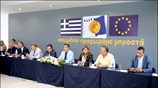 O δήμαρχος Θεσσαλονίκης Βασίλης Παπαγεωργόπουλος συγκάλεσε σύσκεψη όλων των παραγωγικών φορέων της ...