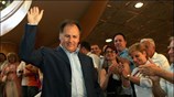 Ο Κώστας Λαλιώτης φθάνει στο χώρο της συνεδρίασης του Εθνικού Συμβουλίου του ...