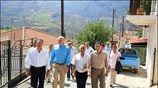 Ο Γιώργος Παπανδρέου επισκέφθηκε το Σάββατο την κοινότητα Κάτω Πτέρης στην Αχαΐα, ...