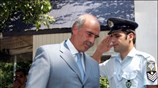 Ο υπουργός Εθνικής ¶μυνας Βαγγέλης Μεϊμαράκης φθάνει στο Μέγαρο Μαξίμου όπου συναντήθηκε ...