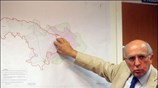 Ο υπουργός ΠΕΧΩΔΕ Γιώργος Σουφλιάς κατά τη διάρκεια συνέντευξης Τύπου που δόθηκε ...