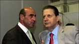 Ο υπουργός Δημόσιας Τάξης Βύρων Πολύδωρας και ο ΥΠΠΟ Γιώργος Βουλγαράκης στο ...