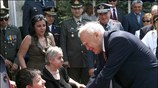 Ο Πρόεδρος της Δημοκρατίας Κάρολος Παπούλιας στις εορταστικές εκδηλώσεις της 94ης επετείου ...