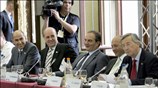 Ο πρωθυπουργός Κώστας Καραμανλής παίρνει μέρος στην συνεδρίαση του Ευρωπαϊκού Λαϊκού Κόμματος ...