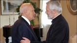 Ο Πρόεδρος της Δημοκρατίας Κάρολος Παπούλιας (Α) μαζί με το Μητροπολίτη Τορόντο ...