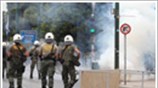 Ενταση στο κέντρο της Αθήνας