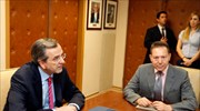 Συνάντηση του Πρωθυπουργού με τον Γ. Στουρνάρα