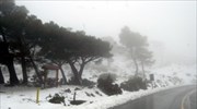 Χιόνια στην Αττική - Κακοκαιρία σε όλη τη χώρα