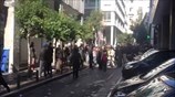 Ενταση έξω από το υπουργείο Ανάπτυξης