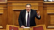 Π. Καμμένος: Το φορολογικό νομοσχέδιο οδηγεί στην εξαθλίωση