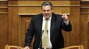 Π.Καμμένος: Ούτε η κυβέρνηση Τσολάκογλου...