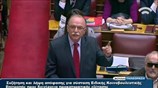 Βουλή: Παρέμβαση Δ. Παπαδημούλη στη συζήτηση για σύσταση προανακριτικής επιτροπής