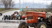 Συμβολικός αποκλεισμός της Εγνατίας από αγρότες της Ημαθίας