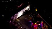 ΗΠΑ: Οκτώ νεκροί από σύγκρουση λεωφορείου στην Καλιφόρνια