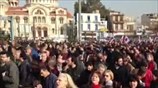 Συγκέντρωση και πορεία ναυτεργατών στον Πειραιά