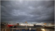 Δεμένα τα πλοία λόγω ισχυρών ανέμων