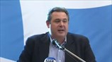 Ανεξάρτητοι Ελληνες: Ομιλία Π. Καμμένου στο προσυνέδριο του κόμματος στη Λάρισα