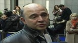 Ο Π. Μοσκοβισί στη συνεδρίαση του Ecofin