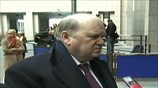 Ο Μ. Νούναν στη συνεδρίαση του Ecofin