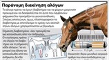 Παράνομη διακίνηση αλόγων