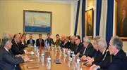Σύσκεψη για τα μέτρα ανακούφισης δανειοληπτών στελεχών των Ε.Δ.
