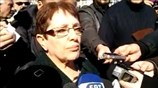 Η Α. Παπαρήγα στη συγκέντρωση του ΠΑΜΕ στην Ομόνοια