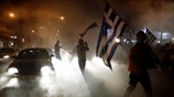 Πανηγυρισμοί μετά την εκλογή Αναστασιάδη