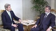 Συνάντηση του Τζον Κέρι με τον πρόεδρο Μόρσι
