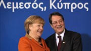 Τηλεφωνική επικοινωνία Ν. Αναστασιάδη με την καγκελάριο Μέρκελ
