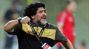 Δύο γκολ και μια κίτρινη για τον Μαραντόνα