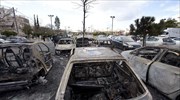 Γκαζάκια σε υπαίθριο πάρκινγκ στη Νέα Χαλκηδόνα