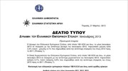 ΕΛΣΤΑΤ: Δύναμη των ελληνικών εμπορικών πλοίων, 100 ΚΟΧ και άνω (Ιανουάριος 2013)