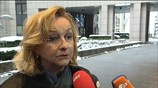Η Μ. Φέκτερ στη σύνοδο του Eurogroup