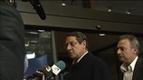 Ο Ν. Αναστασιάδης μετά τη σύνοδο του Eurogroup